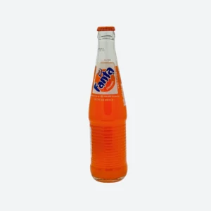 Fanta Orange Mexico Glass Bottle Drink 355 mL | Pack of 4
